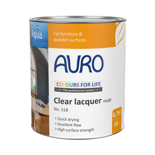 Auro Clear Lacquer Matt 518